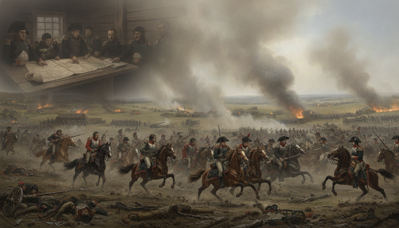 Бородинское сражение и совет в Филях: ключевые моменты 1812 года