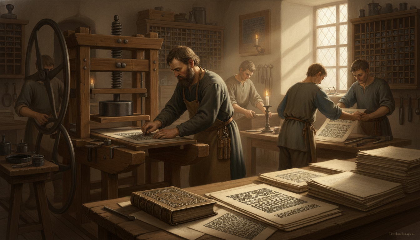 Иван Фёдоров и начало книгопечатания в 1564 году