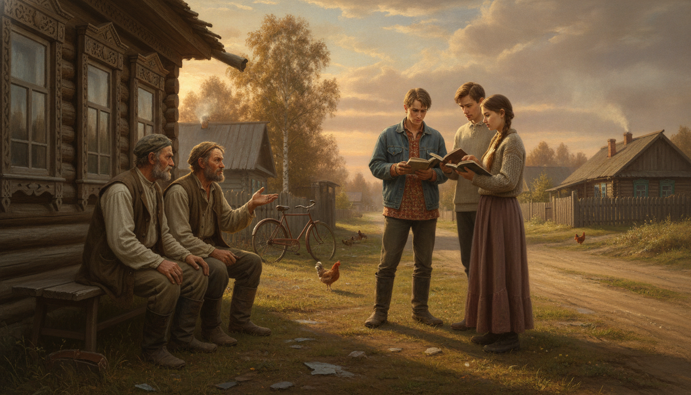 Конфликт поколений в рассказе В.М. Шукшина «Критики»