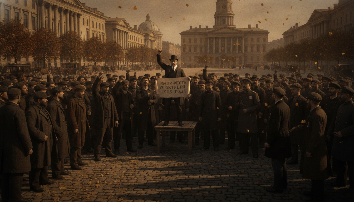 Манифест 17 октября 1905 года и политические партии