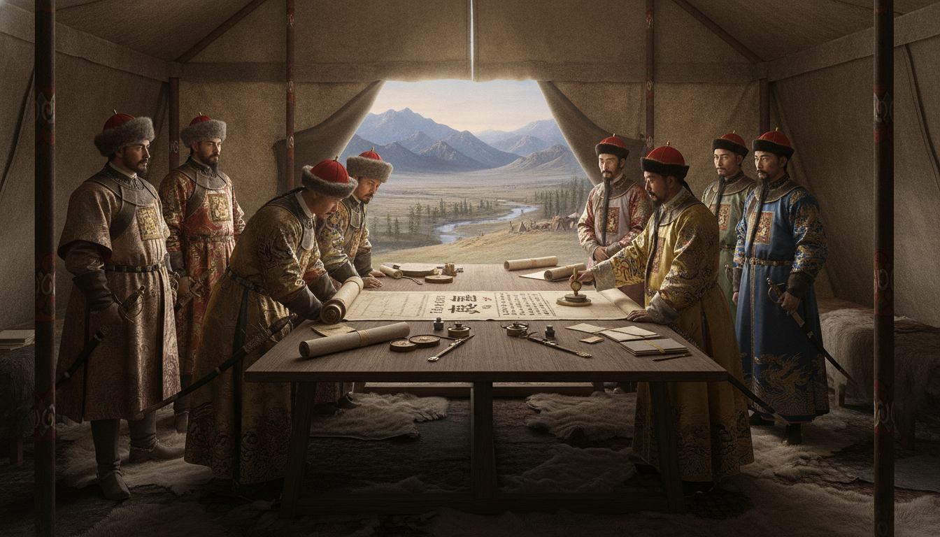 Нерчинский договор 1689 года: начало русско-китайских отношений