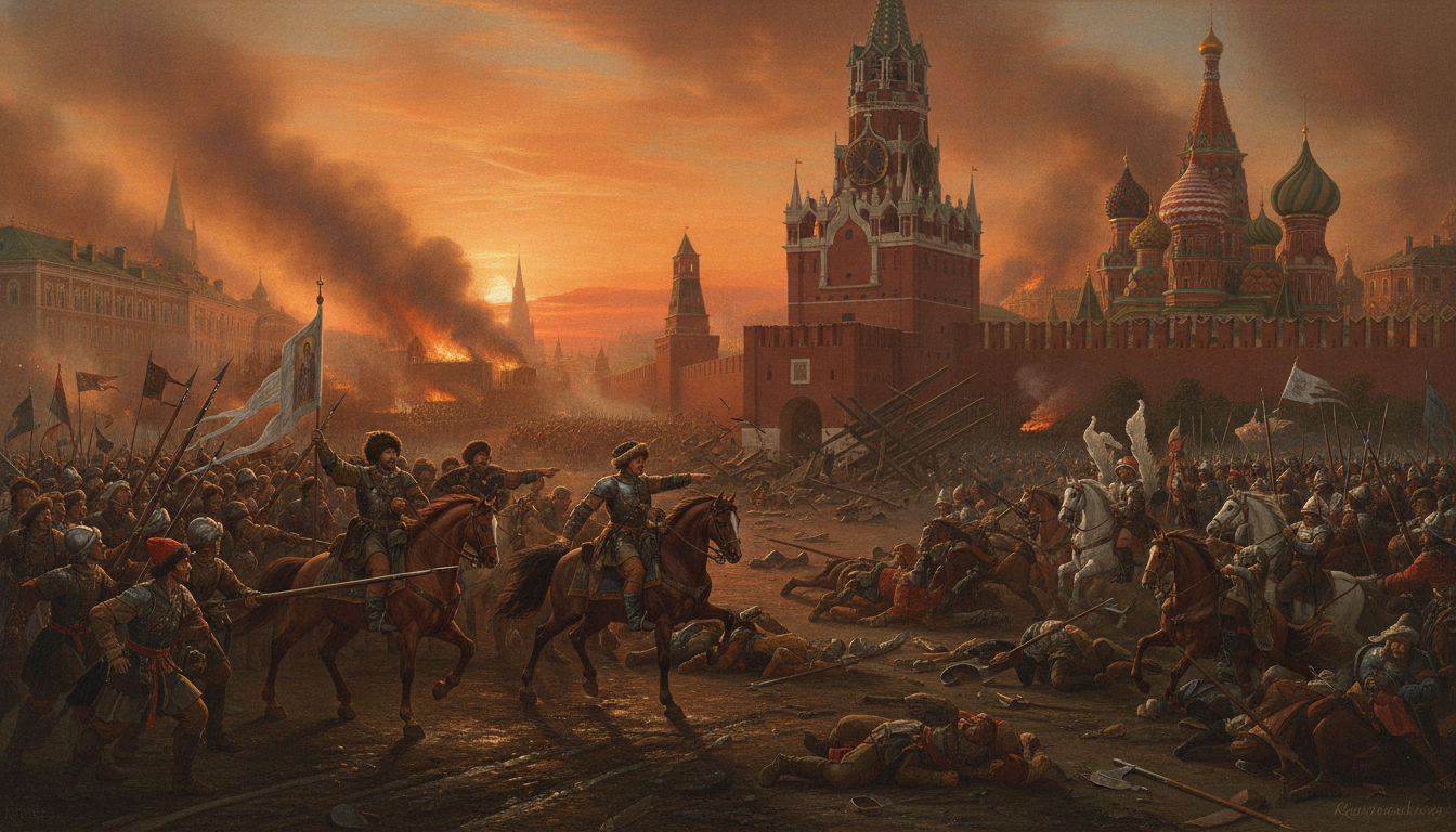 Освобождение Москвы от польских интервентов в 1612 году