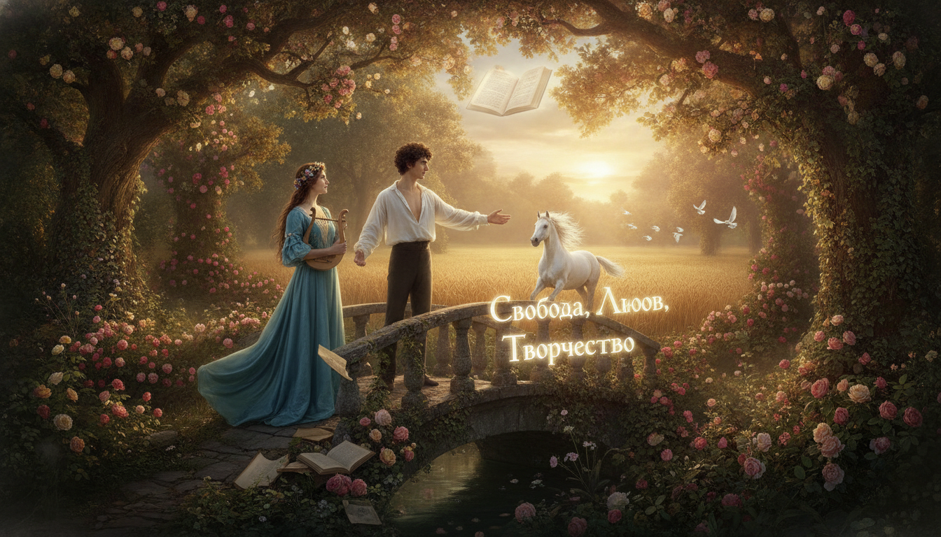 Свобода, любовь и творчество в лирике А.С. Пушкина