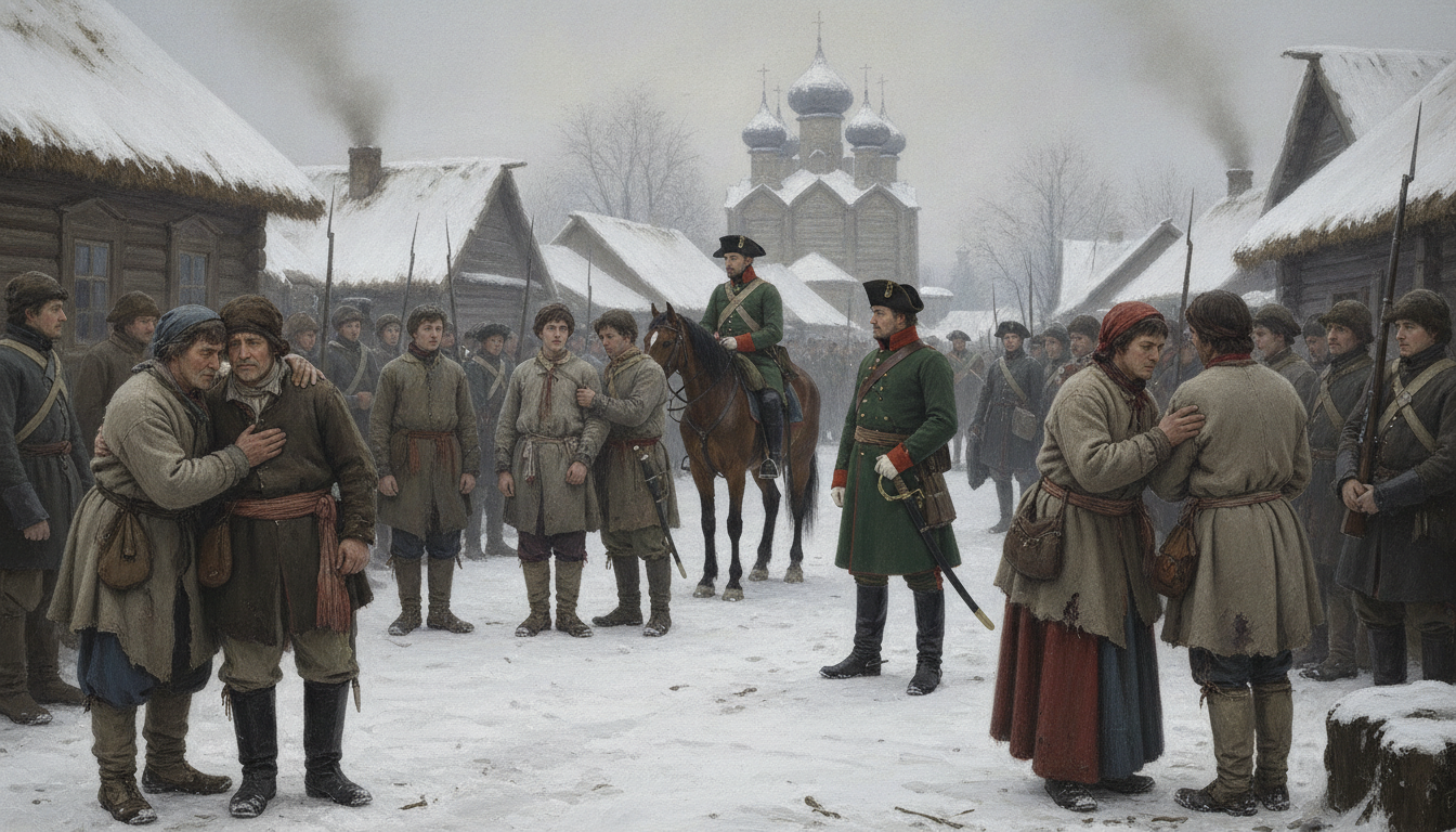 Военная реформа Петра I: введение рекрутской повинности