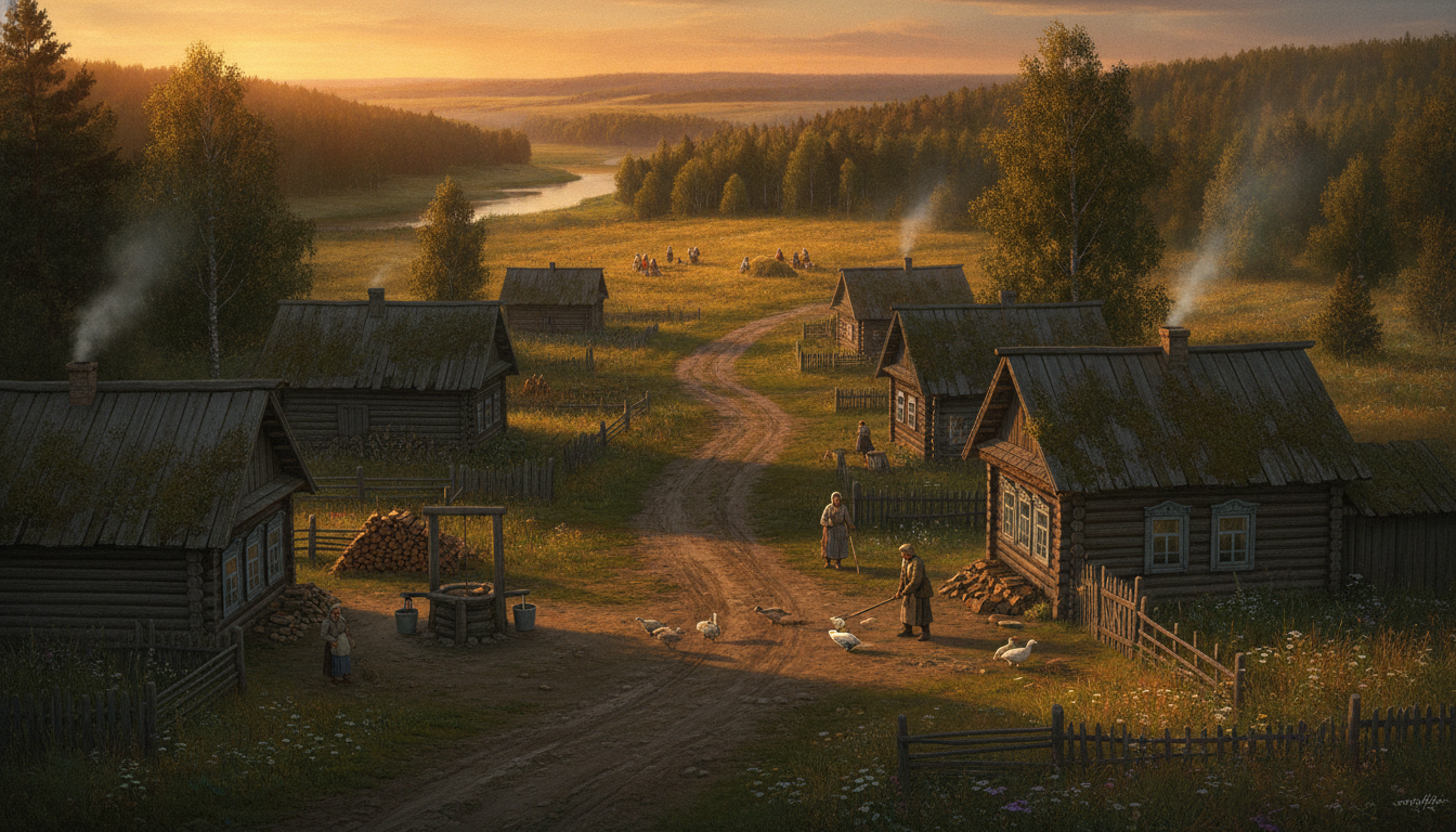 Жизнь русской деревни в прозе Ф.А. Абрамова